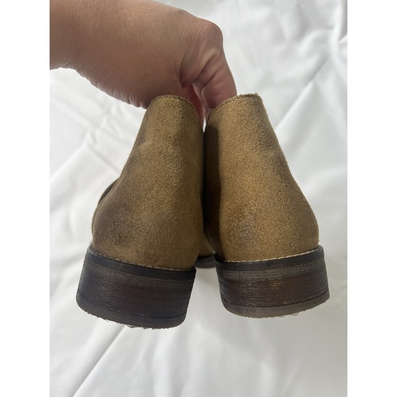 Clarks‎ Demi Beat Boho Ankle Boots Booties Pull On Casual Shoes Sand Suede 7.5M - Picture 8 of 10